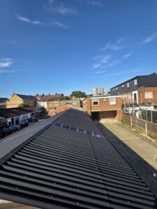 Completed tiled roof replacement in North West London